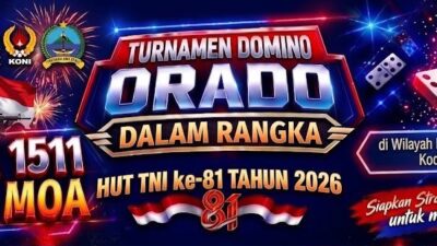 Jelang HUT TNI Ke-81, Kodim 1511/Pulau Moa Gelar Lomba Orado