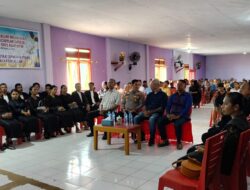 Kapolres MBD Safari Kamtibmas di Damer, Hadiri Ibadah Minggu di Jemaat Ebenhaezer