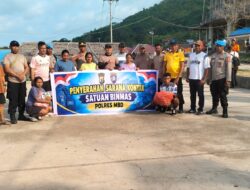 Pertama Kali Kapolres MBD Kunjungi Pulau Damer, Ajak Warga Jaga Kamtibmas dan Persaudaraan