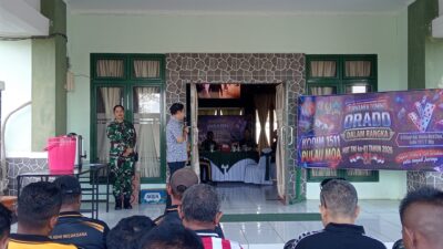Semarak HUT ke-81 TNI, Kodim 1511/Pulau Moa Gelar Turnamen Orado