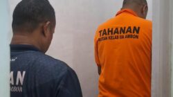 Sidak dan Tes Urine, Rutan Ambon Perkuat Komitmen Bersih dari Narkoba