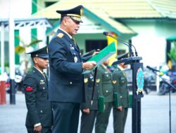 Danrem 151/Binaiya Pimpin Upacara Kesaktian Pancasila dan Kenaikan Pangkat 26 Prajurit