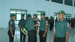 Dandim 1511/Pulau Moa Pimpin Korp Raport Kenaikan Pangkat Prajurit