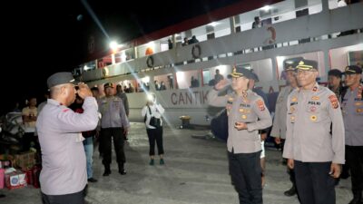 Kapolres MBD Cek Kesiapan Polsek Damer, Tekankan Profesionalitas dan Sinergitas