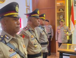 Polres MBD Lakukan Penyegaran Organisasi, Tiga Pejabat Terima Jabatan Baru