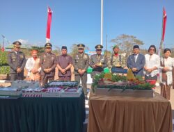 Kodim 1511 Pulau Moa Gelar Upacara HUT TNI ke-81, Dandim Tekankan Prajurit Berpedoman pada PRIMA